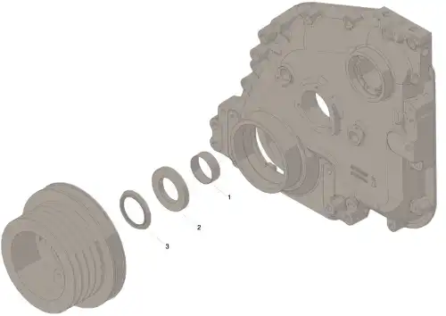 Сальник привода компрессора DCEC N14 3800617
