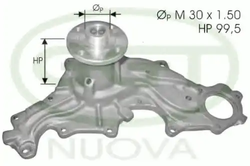 помпа Ford PA10901 GGT