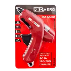Пистолет клеевой REDVERG 80Вт, 11мм (RD-GG80)