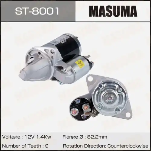 Стартер MASUMA ST-8001
