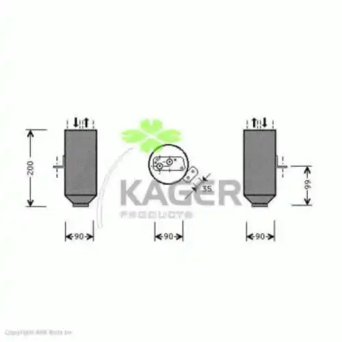 Осушитель кондиционера KAGER 94-5460
