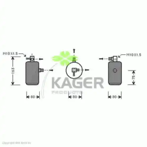 Осушитель кондиционера KAGER 94-5609