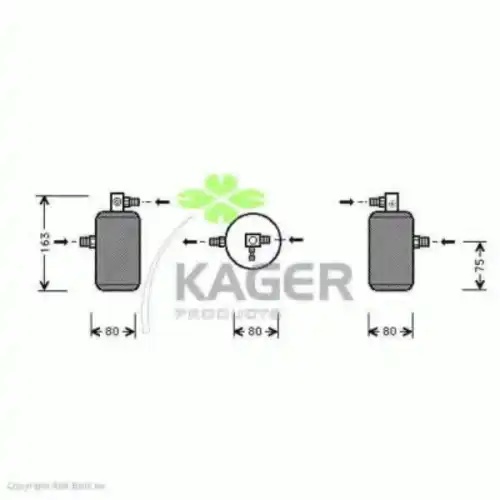 Осушитель кондиционера KAGER 94-5608