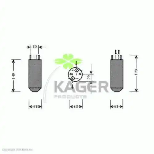 Осушитель кондиционера KAGER 94-5105
