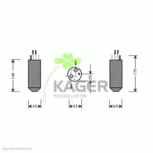 Осушитель кондиционера KAGER 94-5106