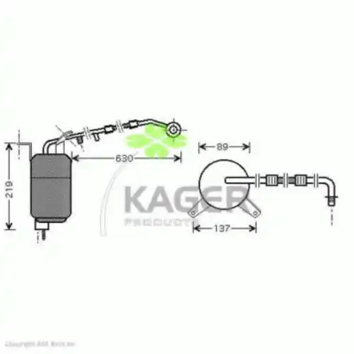 Осушитель кондиционера KAGER 94-5122