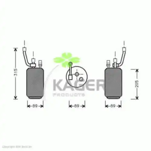 Осушитель кондиционера KAGER 94-5123