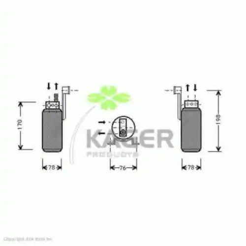 Осушитель кондиционера KAGER 94-5124