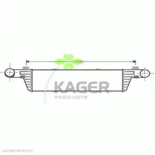Интеркулер KAGER 31-0647