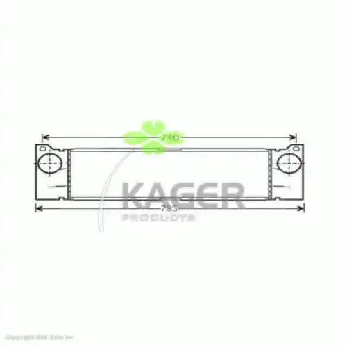 Интеркулер KAGER 31-4113
