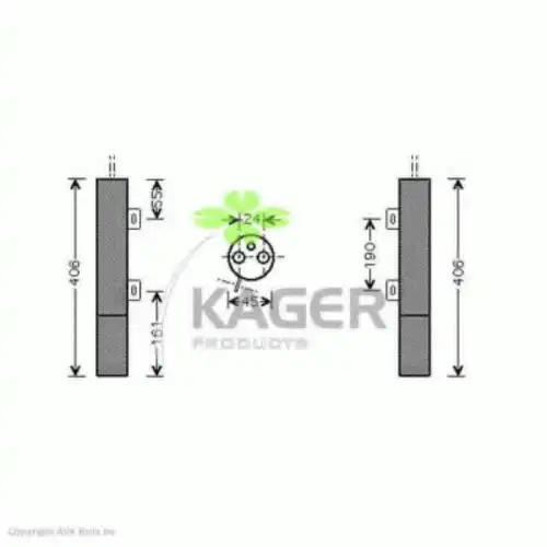 Осушитель кондиционера KAGER 94-5484