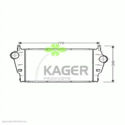 Интеркулер KAGER 31-0989
