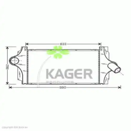 Интеркулер KAGER 31-3930