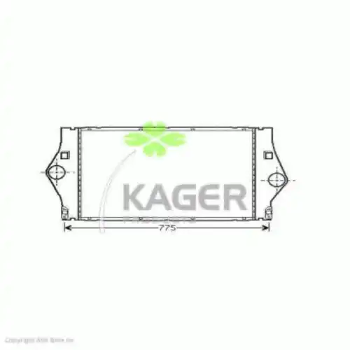Интеркулер KAGER 31-3976