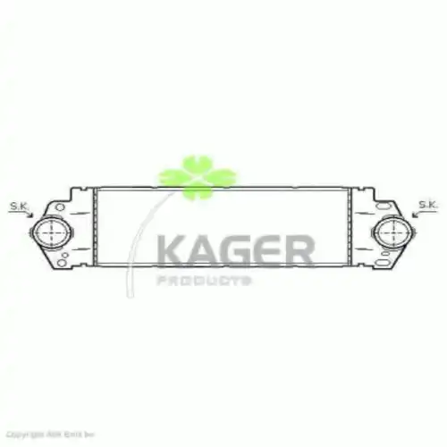 Интеркулер KAGER 31-4104