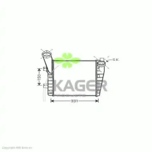 Интеркулер KAGER 31-4095