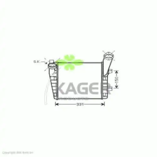 Интеркулер KAGER 31-4096