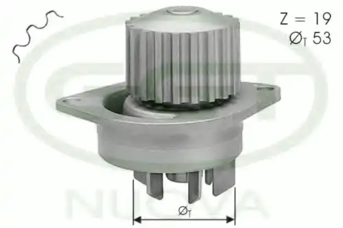 помпа Peug PA11033 GGT
