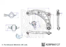 Рычаг подвески BLUE PRINT ADBP860127