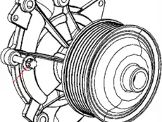помпа MB 05175580AA JEEP