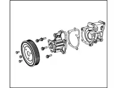 помпа Chry 05047138AB JEEP