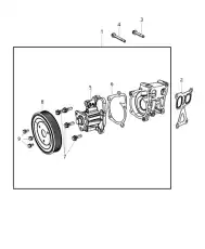 помпа Chry 05047138AB JEEP