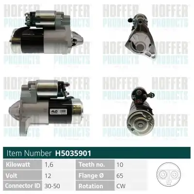 Стартер HOFFER H5035901