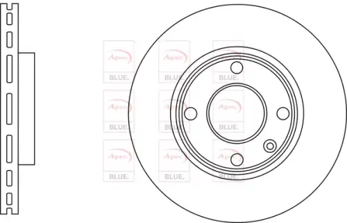 Тормозной диск APEC BRAKING SDK6995