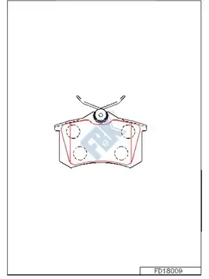 Тормозной диск FBK FD18009