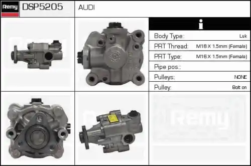 Насос гидроусилителя руля DELCO REMY DSP5205