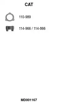 Катализатор MD001167 FA1