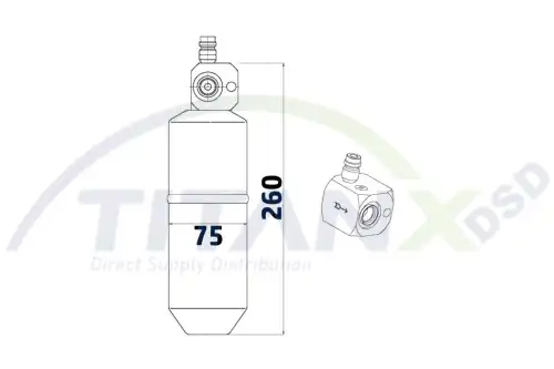 Осушитель кондиционера TITANX DR509006