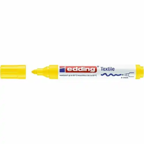 Маркер для текстиля Edding E-4500, жёлтый_005 E-4500/5