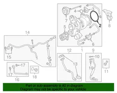 Прокладка коллектора GMC 12673926