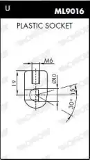 Амортизатор капота MONROE ML5676