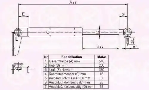 Рулевая тяга KLOKKERHOLM 34337101