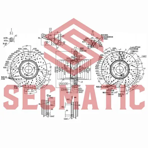 Тормозной диск SEGMATIC SBD30093343