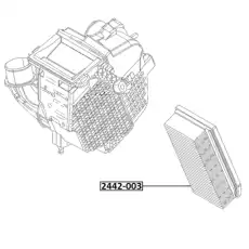 Фильтр воздушный FEBEST 2442-003