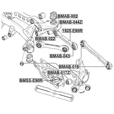 Рычаг подвески FEBEST 1925-E90R