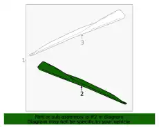 F-MOLDING 85635587 GM