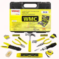 WMC20126 Набор инструмента WMC-20126: 126пр. 1/4' (6гр.) WMC TOOLS /1/8