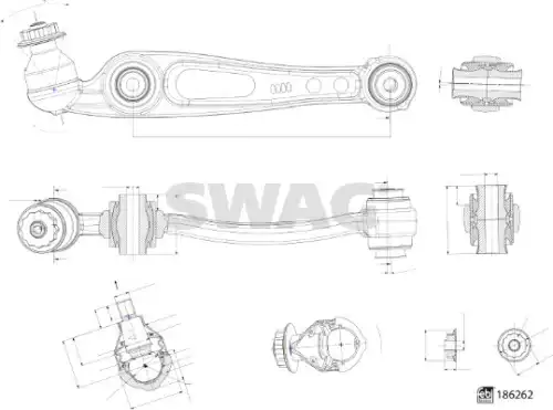 Рычаг подвески SWAG 33 11 0331