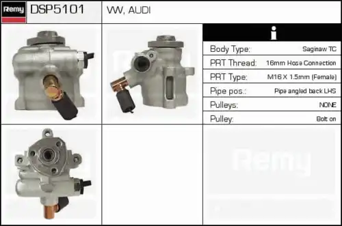 Насос гидроусилителя руля DELCO REMY DSP5101