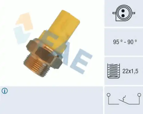 ТЕРМОВЫКЛЮЧАТЕЛЬ, ВЕНТИЛЯТОР РАДИАТОРА FAE 36330