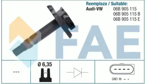 Катушка зажигания FAE 80239