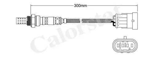 лямбда-зонд Fiat LS140090 VERNET