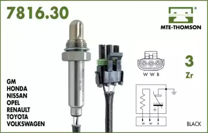 лямбда-зонд Opel 7816.30.057 MTE-THOMSON