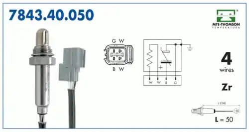 лямбда-зонд Hond 7843.40.050 MTE-THOMSON