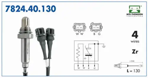 лямбда-зонд Citr 7824.40.130 MTE-THOMSON