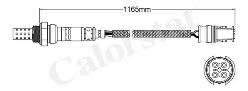 лямбда-зонд MB LS140265 VERNET